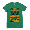 My Husband Is Super Awesome Ladies Fitted T-Shirt