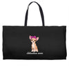 chihuahua mom Weekender Totes