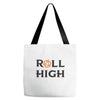 Roll High Dungeon Tote Bags