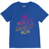 The World's Greatest Mom V-Neck Tee