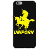 uniporn funny t unicorn comic porn horse myth ride canter animal iPhone 6/6s Case