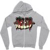 zombie doom logo Zipper Hoodie