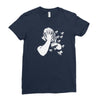 bee attack Ladies Fitted T-Shirt