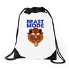 Beast Mode Drawstring Bags