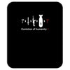 funny darwin evolution of humanity military army warfare Mousepad