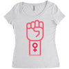 woman empowerment Women's Triblend Scoop T-shirt