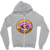 Angry Donut Zipper Hoodie