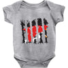red running hood Baby Onesie