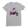 fast food Ladies Fitted T-Shirt