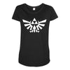zelda logo Maternity Scoop Neck T-shirt