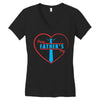 happy father's day Women's V-Neck T-Shirt