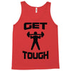 get tough weight lifter lifting gym Tank Top