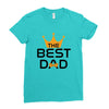 The Best Dad Ladies Fitted T-Shirt