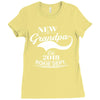 New Grandpa 2018 Rokie Dept. Ladies Fitted T-Shirt