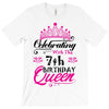Celebrating With the 7th Birthday Queen T-Shirt