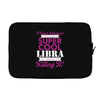 i never dreamed i would be a super cool libra but here i am killing it Laptop sleeve