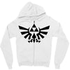 zelda logo black logo Zipper Hoodie