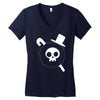 brook flag one piece Women's V-Neck T-Shirt