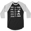 control pad timeline 3/4 Sleeve Shirt