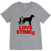 love stinks V-Neck Tee
