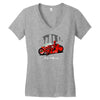 deadpool x akira Women's V-Neck T-Shirt