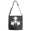 dominator hardcore festival Adjustable Strap Totes