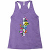 Pride Floral LGBT Colors Racerback Tank