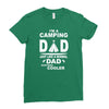 i'm a camping dad Ladies Fitted T-Shirt