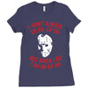 i don't always ch ch ch ch Ladies Fitted T-Shirt