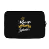 kings are born in september Laptop sleeve