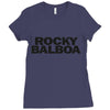 Rock Balboa Ladies Fitted T-Shirt