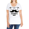 happy father's day Ladies Curvy T-Shirt