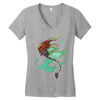 released Women's V-Neck T-Shirt