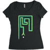 snake Women's Triblend Scoop T-shirt