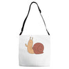 snail Adjustable Strap Totes