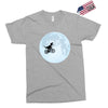 Biker Dinosaur - Dinosaur Riding A Bike To The Moon Exclusive T-shirt