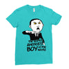 angriest boy in the world Ladies Fitted T-Shirt