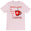 coffee lovers medical alert T-Shirt