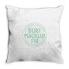 burt macklin fbi Throw Pillow