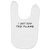 i got off the plane Baby Bibs