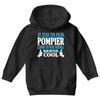 papa pompier Youth Hoodie
