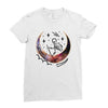 Space Skeleton Ladies Fitted T-Shirt