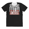 straight outta america All Over Women's T-shirt