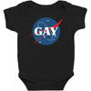 Nasa Parody Gay Baby Bodysuit