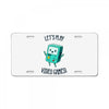let's play video games License Plate