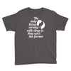 the only thing wrong with dogs Youth Tee