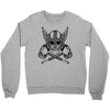 vikings head Crewneck Sweatshirt