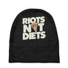 riots not diets Baby Beanies