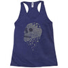 skull triangle Racerback Tank