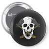 skull axe Pin-back button